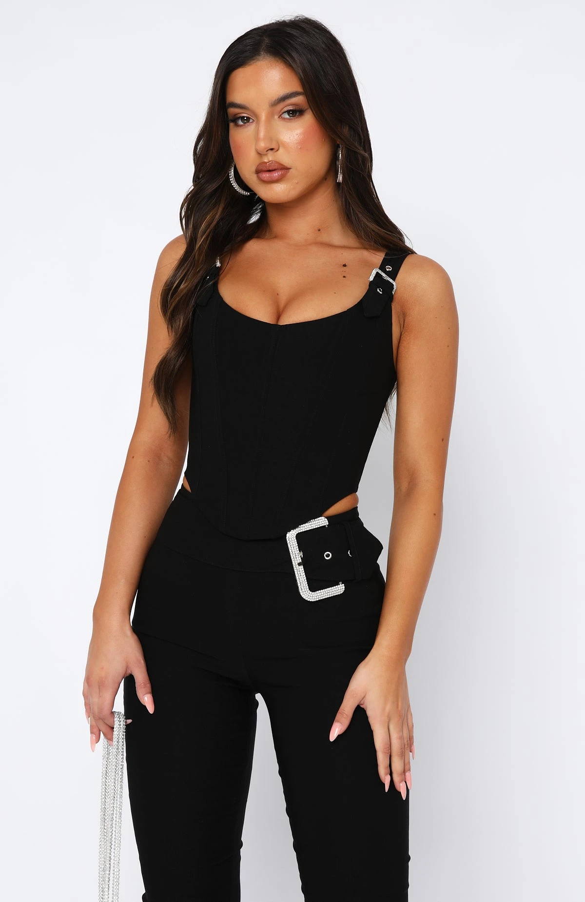 Girls Need Love Bustier Black 4 Girls Need Love Bustier Black - Image 2