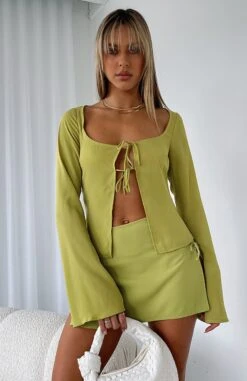 Sweet Secrets Long Sleeve Top Matcha 18 Sweet Secrets Long Sleeve Top Matcha -Dresses Sales 04 08 2022 11 22 06