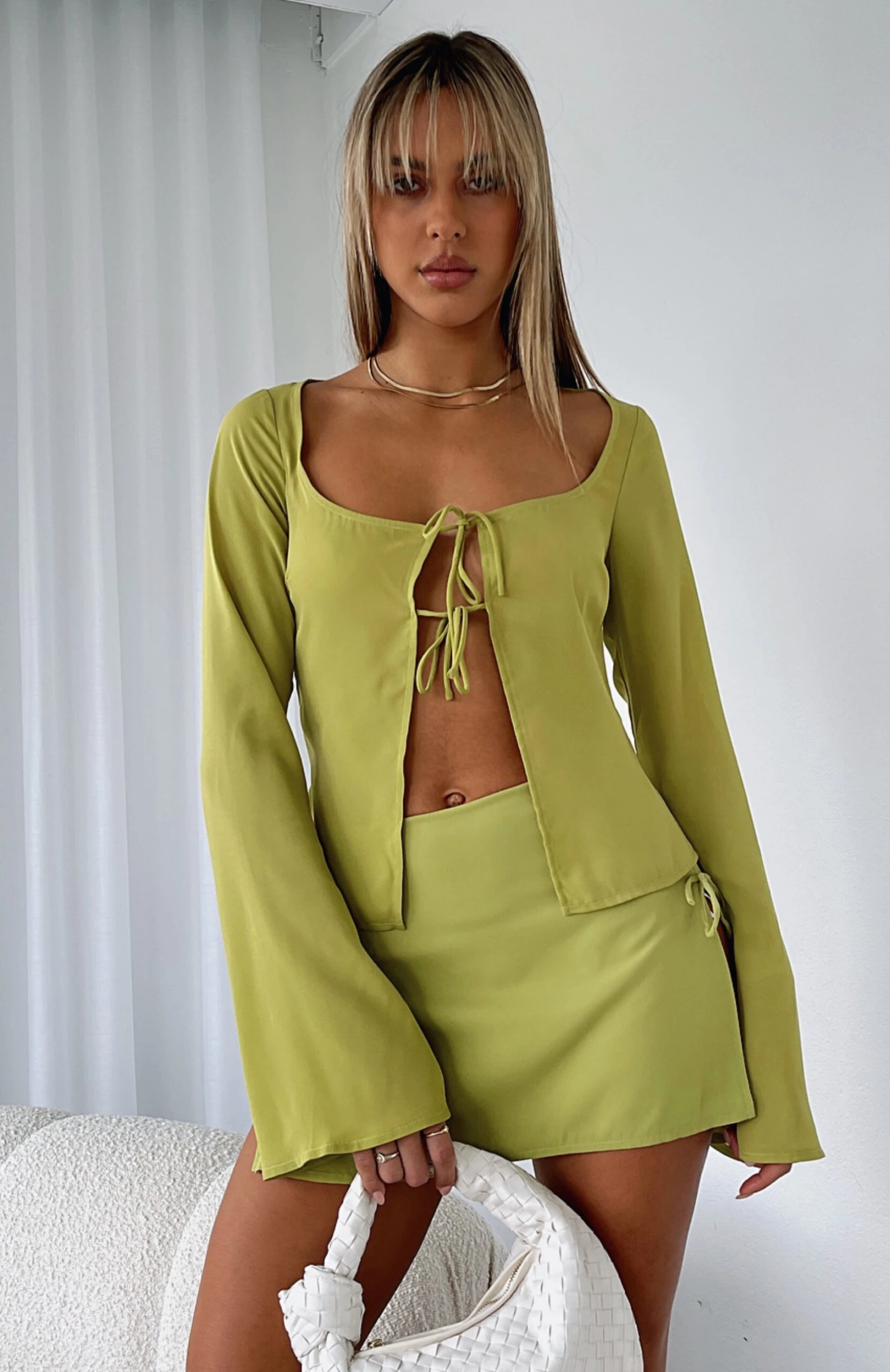 Sweet Secrets Long Sleeve Top Matcha 9 Sweet Secrets Long Sleeve Top Matcha - Image 7