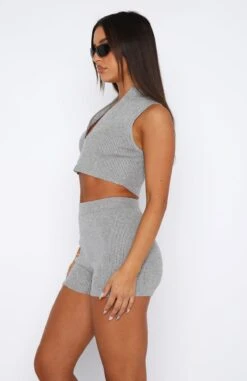 Weekender Knit Vest Grey -Dresses Sales 04.05.2327793