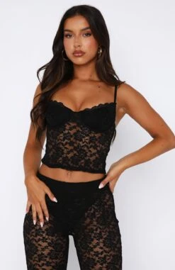 Lovers Lane Top Black -Dresses Sales 04.08.2345799