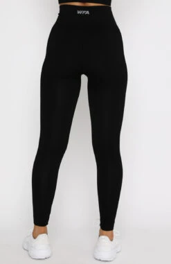 Seamless High Waisted Leggings Black -Dresses Sales 04.11.20 2754