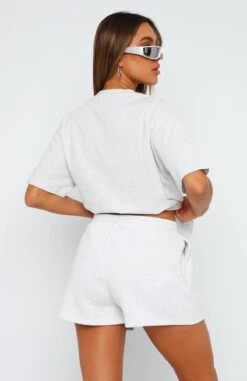 Comfort Club Oversized Tee Mist -Dresses Sales 07.07.2301822