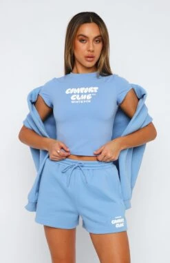 Comfort Club Baby Tee Blissful Blue 8 Comfort Club Baby Tee Blissful Blue -Dresses Sales 07.07.2302522 2