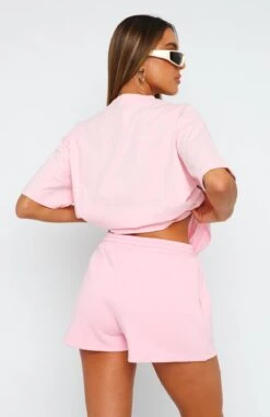 Comfort Club Oversized Tee Bon Bon -Dresses Sales 07.07.2303371