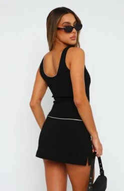 Woke Up Late Tank Black -Dresses Sales 07.07.2323940