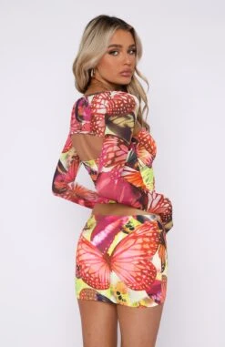 Broken Promises Long Sleeve Top Sunset Monarch -Dresses Sales 07.10.225828