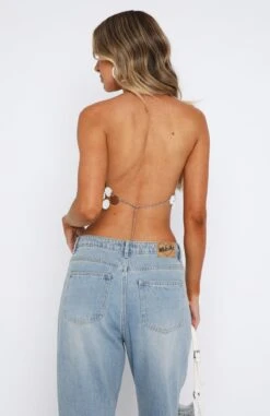 La Flame Crop Silver -Dresses Sales 08.06.2331200