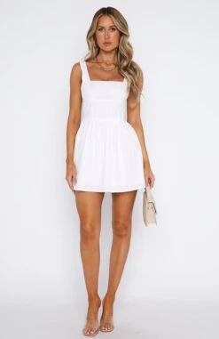Trending Now Mini Dress White -Dresses Sales 08.06.2331492