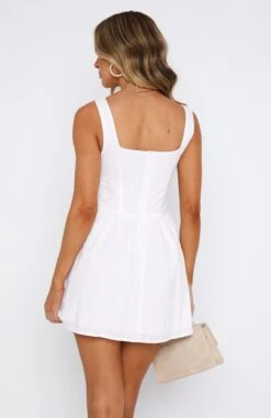 Trending Now Mini Dress White -Dresses Sales 08.06.2331504