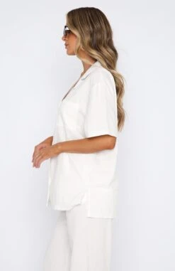 Comes In Waves Shirt White 10 Comes In Waves Shirt White -Dresses Sales 08.06.2331617