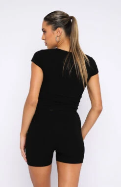 Project 5 Ribbed Baby Tee Ink -Dresses Sales 08.09.22 2 612