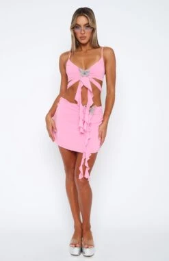 Headlines Crop Pink -Dresses Sales 09.02.237345
