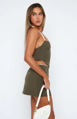 Miss California Bustier Olive -Dresses Sales 11.05.2319040