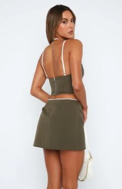 Miss California Bustier Olive -Dresses Sales 11.05.2319044