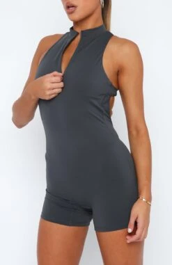 Better Than Good Playsuit Charcoal -Dresses Sales 11.05.2319458