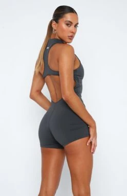 Better Than Good Playsuit Charcoal -Dresses Sales 11.05.2319476
