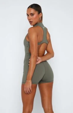 Better Than Good Playsuit Khaki -Dresses Sales 11.05.2319621