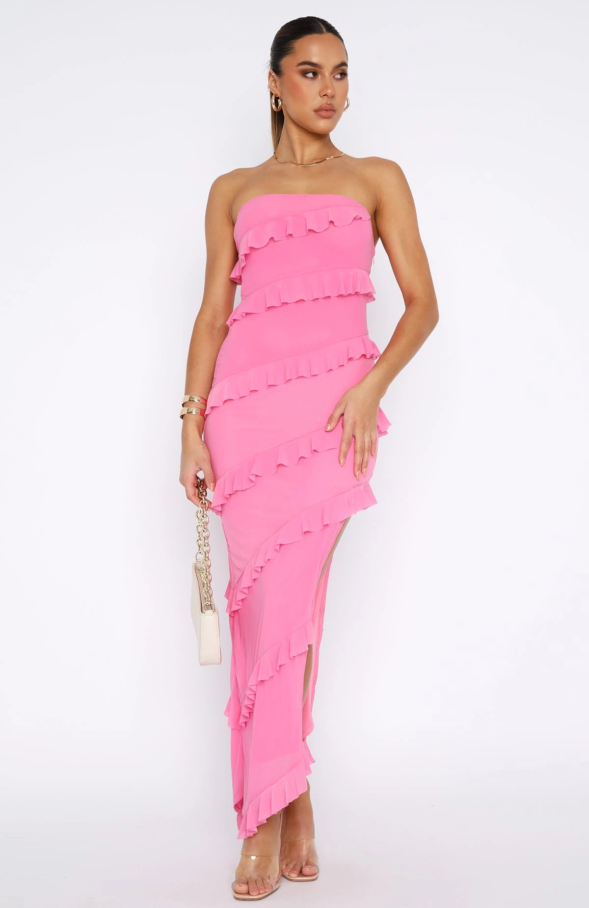 Sweet Desire Maxi Dress Pink 4 Sweet Desire Maxi Dress Pink - Image 2