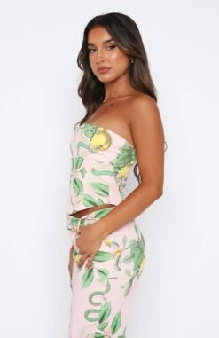 No Drama Bustier Pink Serpent 10 No Drama Bustier Pink Serpent -Dresses Sales 12.01.234686