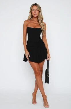 Chase Me Forever Mini Dress Black -Dresses Sales 14.4.2315368