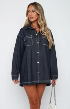 Knew You Were Trouble Shirt Indigo 13 Knew You Were Trouble Shirt Indigo -Dresses Sales 14.4.2315536