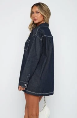 Knew You Were Trouble Shirt Indigo 15 Knew You Were Trouble Shirt Indigo -Dresses Sales 14.4.2315555