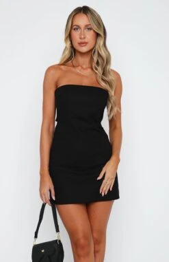Try Your Luck Strapless Mini Dress Black -Dresses Sales 14.4.2315719