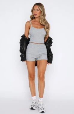 Intimidated By You Top Grey Marle -Dresses Sales 15.06.2332799