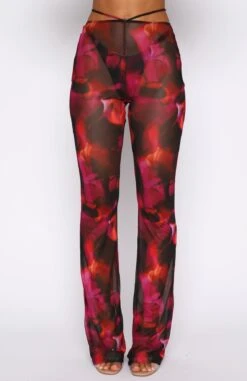 Rhythm Of The Night Pants Pink Flame Print 10 Rhythm Of The Night Pants Pink Flame Print -Dresses Sales 17.02.22 277
