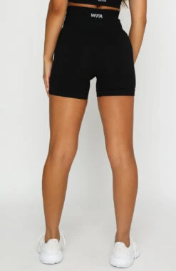 Seamless High Waisted Shorts Black -Dresses Sales 18.01.21 581