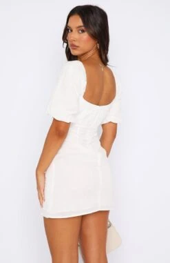 How Sweet Of You Mini Dress White -Dresses Sales 18.08.2349591