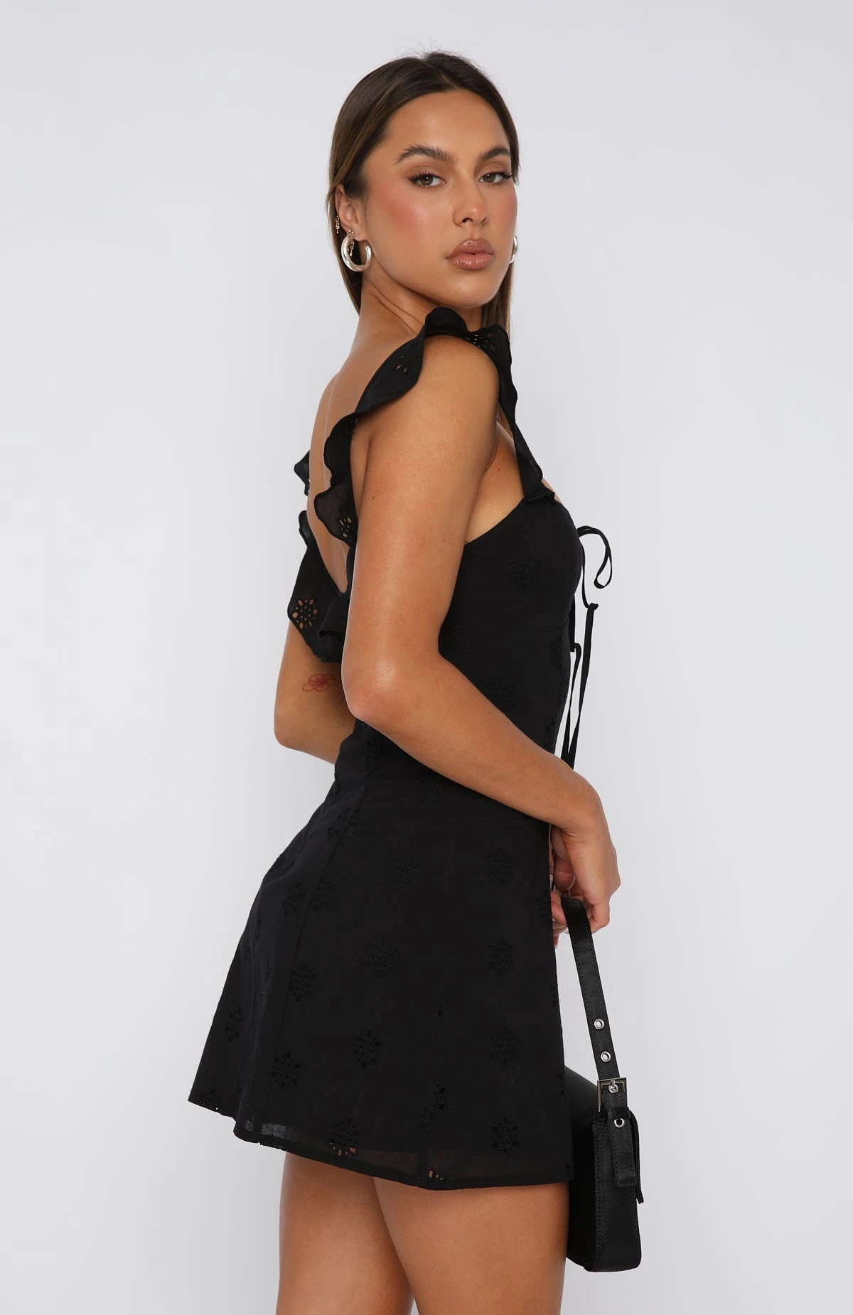 Summer Crush Mini Dress Black 5 Summer Crush Mini Dress Black - Image 3