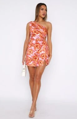 Alegra Mini Dress Hot Pink Floral -Dresses Sales 22.06.2335184