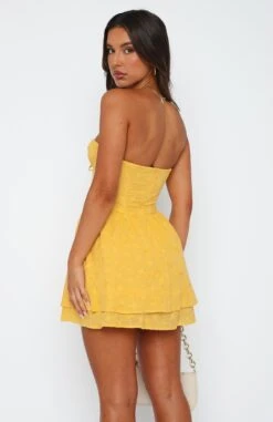 Flowers In The Rain Mini Dress Buttercup -Dresses Sales 23.3.2312510