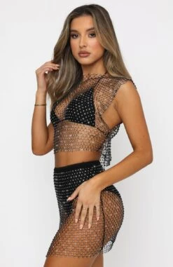 Play It Louder Crop Black -Dresses Sales 24.07.21 1241