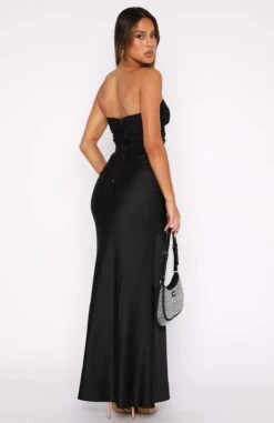 Deep Hearts Strapless Maxi Dress Black 9 Deep Hearts Strapless Maxi Dress Black -Dresses Sales 27.07.2343357