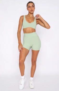 Keep Up High Waisted Shorts Sage -Dresses Sales 28.04.22 1806 fefb1d28 394a 4625 be28 78e27ac95094