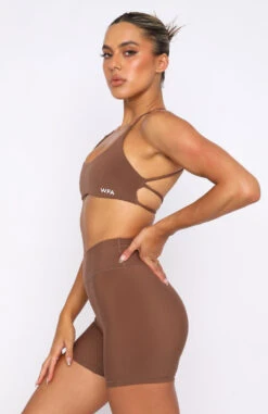 She's Healthy Sports Crop Chocolate -Dresses Sales 28.04.22 1865
