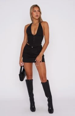 Secret Identity Bustier Black -Dresses Sales 28.11.221031