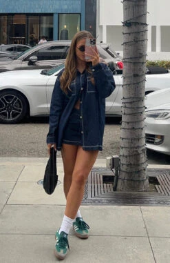 Knew You Were Trouble Shirt Indigo