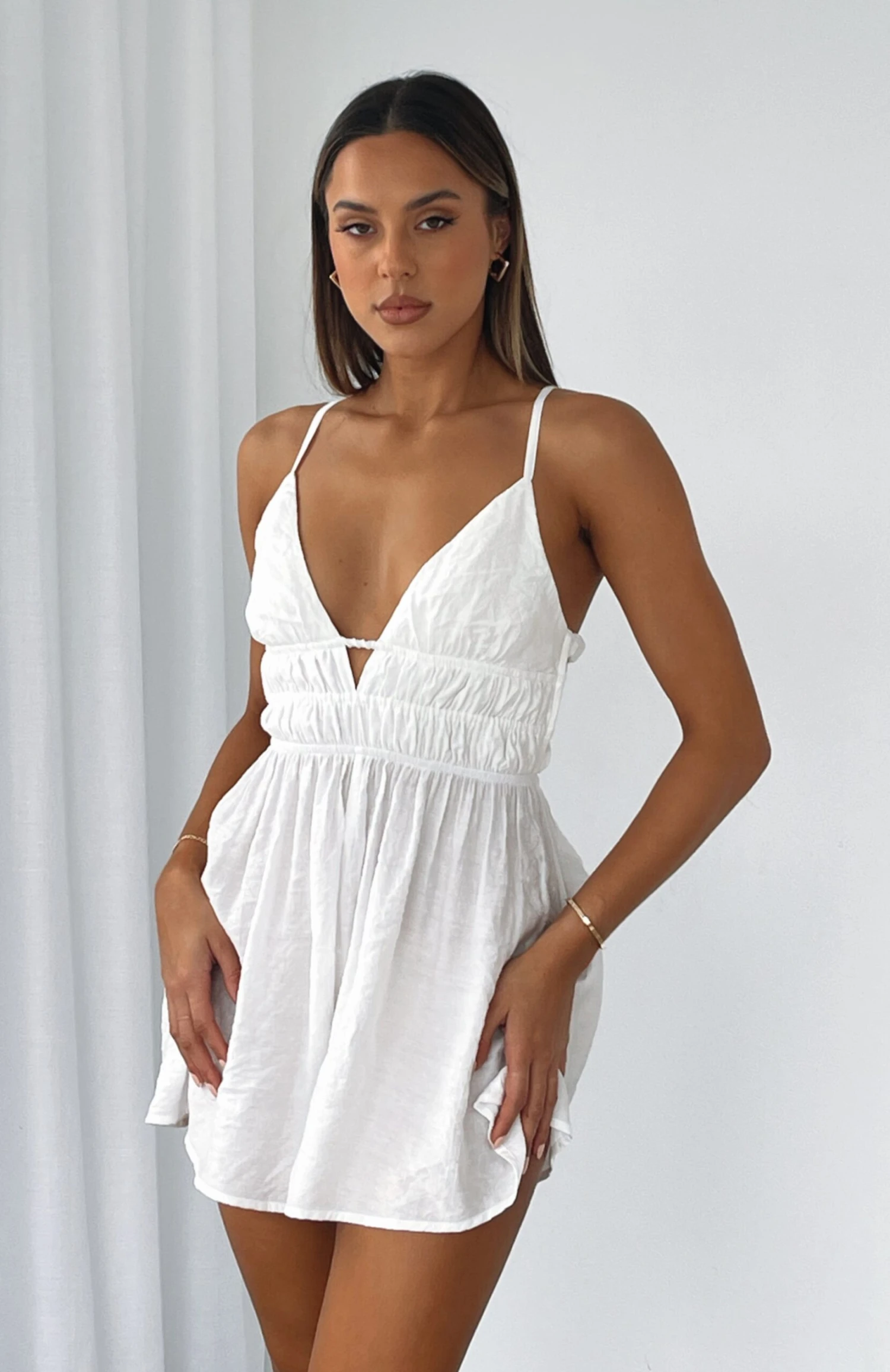 Meet You There Playsuit White 3 Meet You There Playsuit White