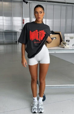 Archive 6.0 Oversized Tee Lava -Dresses Sales ARCHIVE 6.0 T SHIRT LAVA BIKE SHORTS COCONUT 05.04.23 01