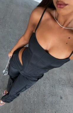 At My Best Bustier Black -Dresses Sales AT MY BEST BUSTIER SOUND THE ALARM 09.05.23 12