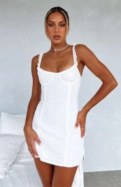 A Sweeter Place Mini Dress White