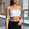 Big Flex Sports Bra White