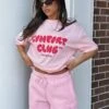 Comfort Club Oversized Tee Bon Bon -Dresses Sales COMFORT CLUB OVERSIZED TEE COMFORT CLUB LOUNGE SHORTS 100823 03 aafb25b5 941a 4bc4 9f48 6531b2f1e545