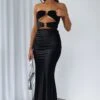 Deep Hearts Strapless Maxi Dress Black -Dresses Sales DEEP HEARTS STRAPLESS MAXI DRESS 02 08 23 03