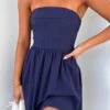 Got That Feeling Strapless Mini Dress Navy -Dresses Sales GOT THAT FEELING DRESS 05.05.23 09