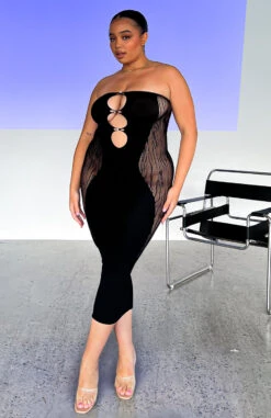 Your Peace Midi Dress Black -Dresses Sales IMG 5756